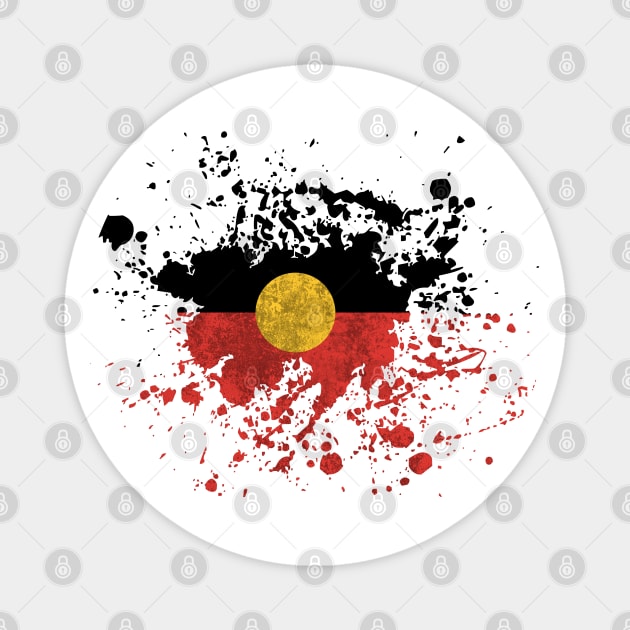 Aboriginal Flag Magnet by CF.LAB.DESIGN